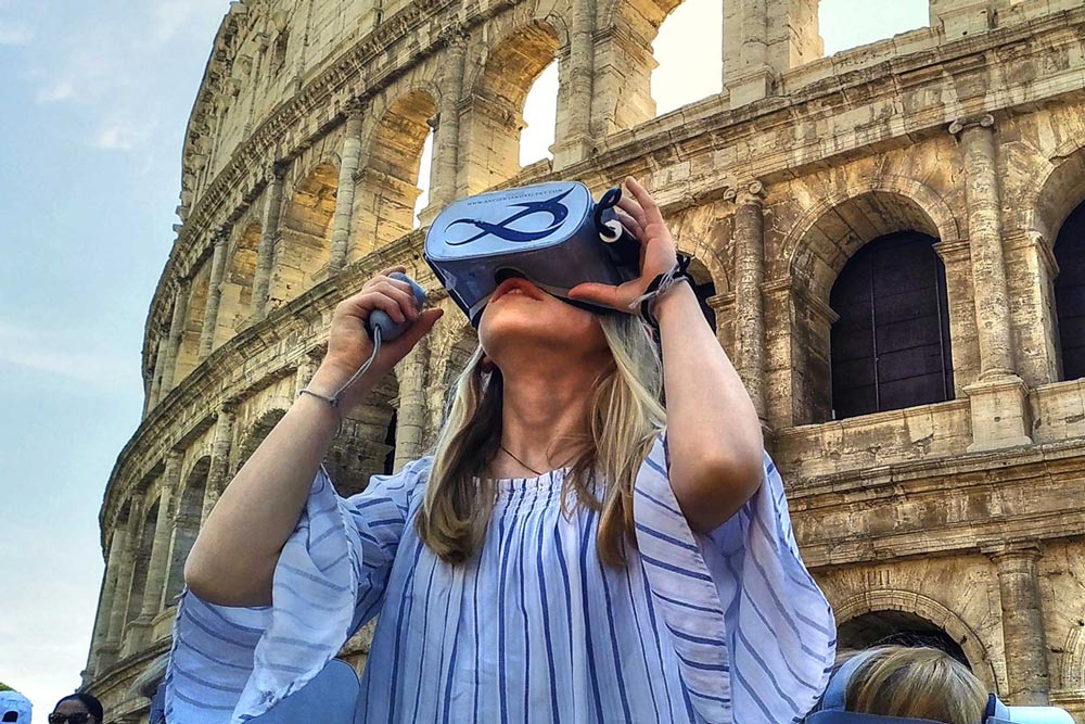 Vr Rome Rome Family Tour: Golf Cart Ride & VR at the Colosseum - MTL